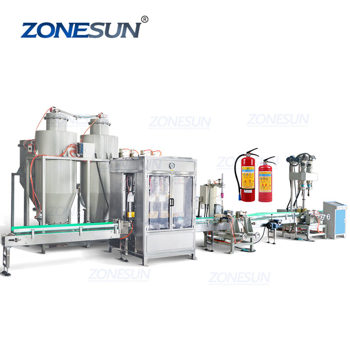 Automatic Fire Extinguisher Packaging Machine