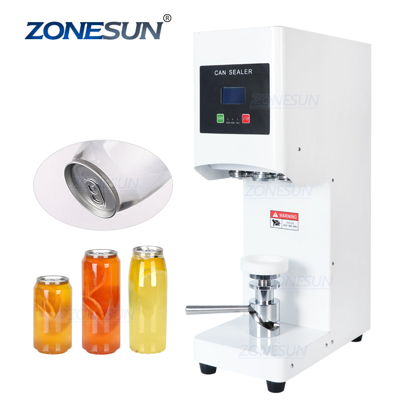 ZONESUN 52mm Beer Ring-pull Can Seaming Capping Machine