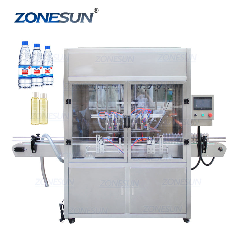 8 heads Automatic Self Flow Filling Machine