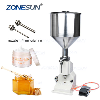 5-50ml A02 Pneumatic Paster Filling Machine