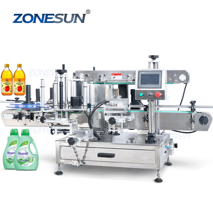 Flat and Round Bottle Labeling Machine