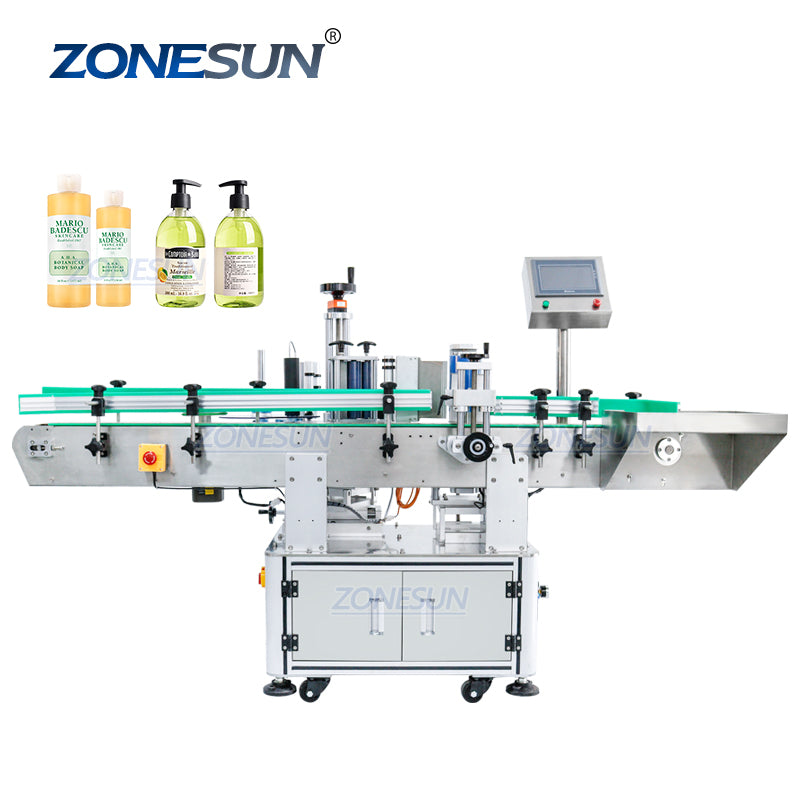 Automatic Round Bottle Labeling Machine