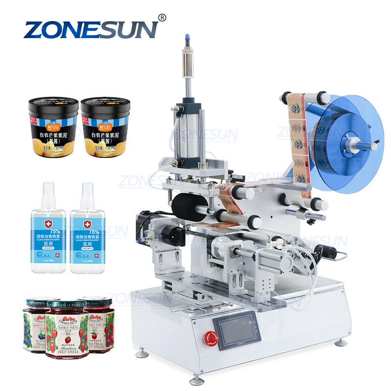 Semi-auto Square Round Bottle Labeling Machine