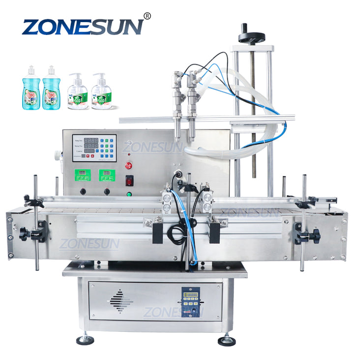 Double Nozzles Diaphragm Pump filling machine