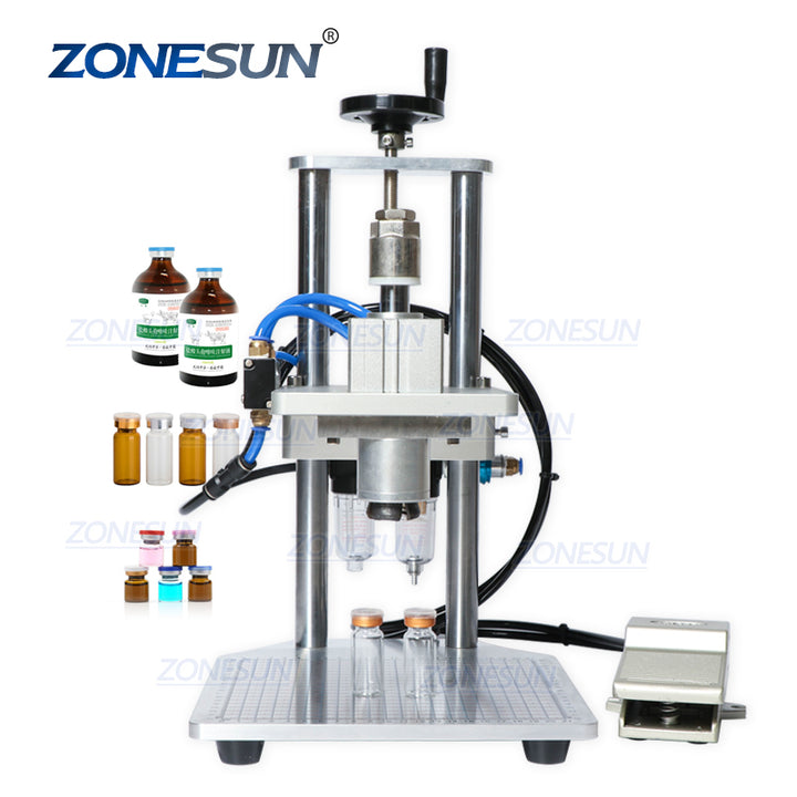 pneumatic vial capping machine