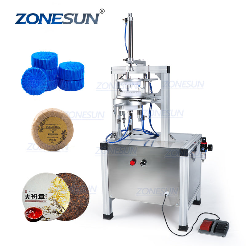ZONESUN ZS-PK900 Semi Automatic Hotel Soap Pleated Packaging Wrapping