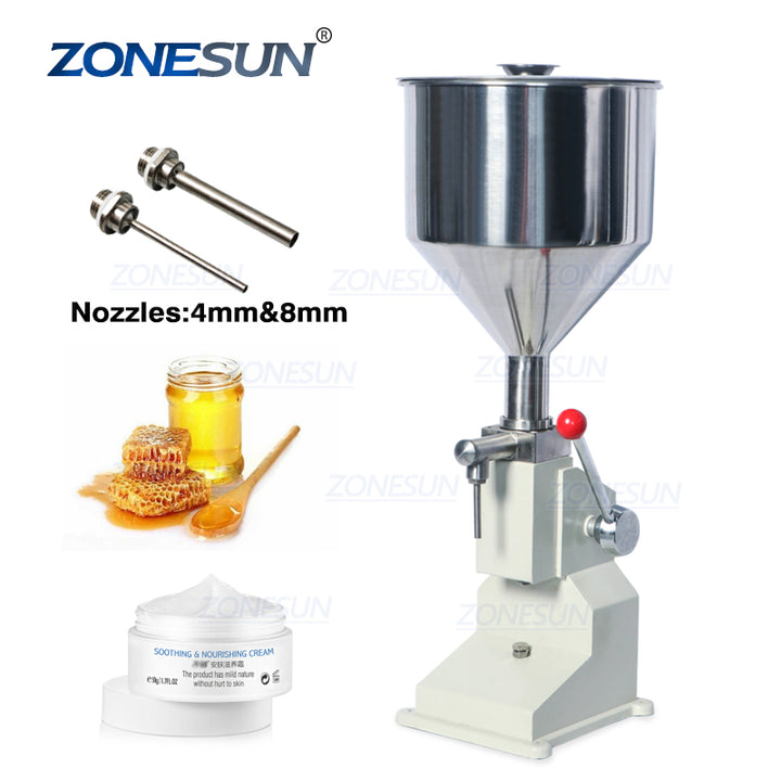 A03 5-50ml Manual Paste Filling Machine