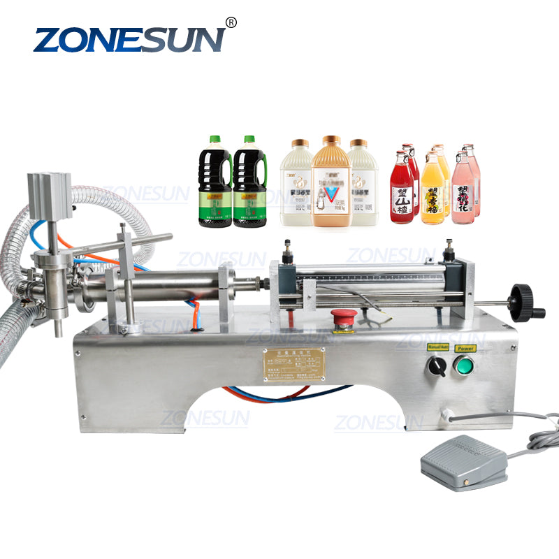 Perfect Machine Liquid Pneumatic Automatic Liquid Filling Machine Water Milk Juice Oil Drink