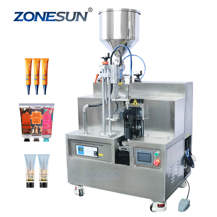  Semi Automatic Tube Filling And Sealing Machine