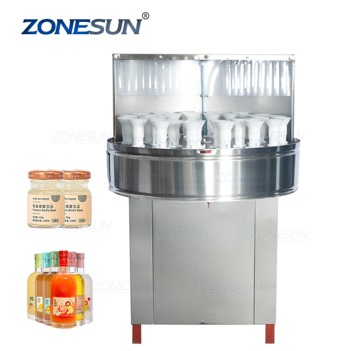 Semi Automatic Bottle Washing Machine