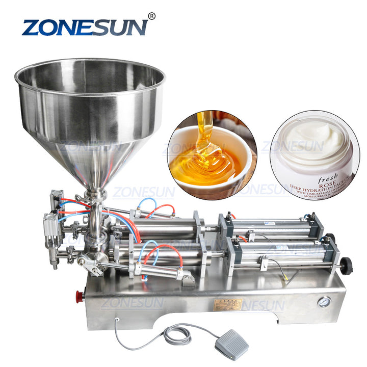 Double heads Automatic Paste Filling Machine