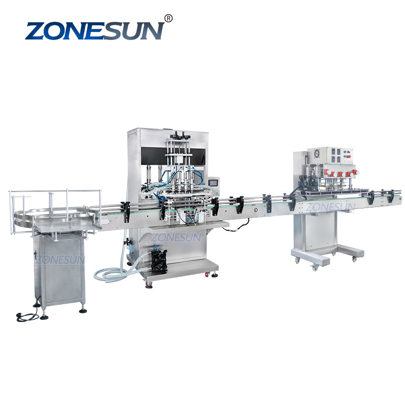 ZS-FAL180P5 Automatic Filling And Capping Machine