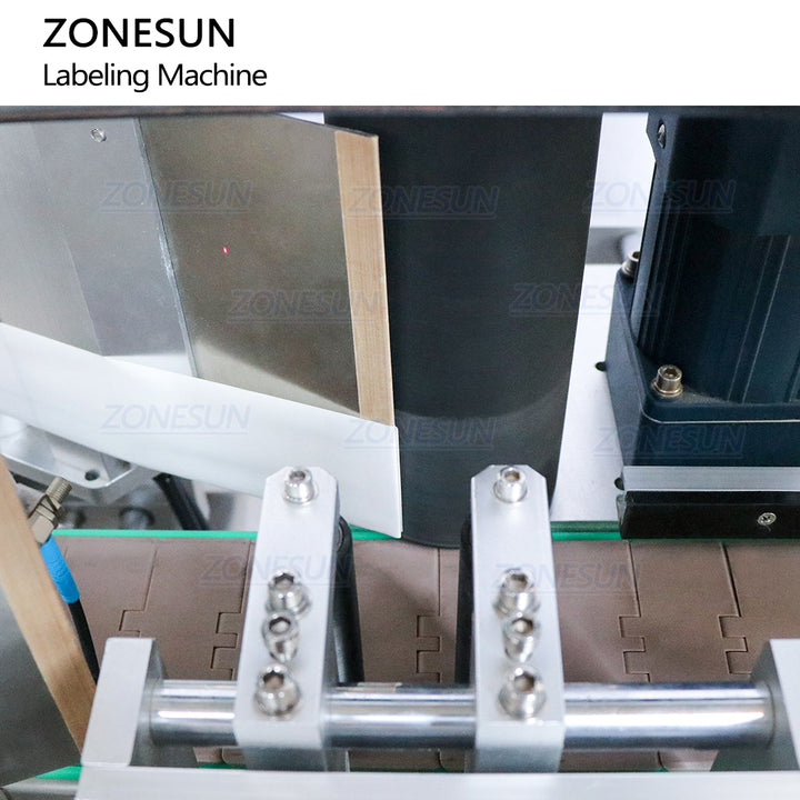 Labeling Structure of Flat and Round Bottle Labeling Machine