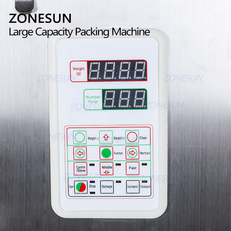 ZONESUN ZS-9999C Semi-automatic Powder Grains Granule Filling Machine