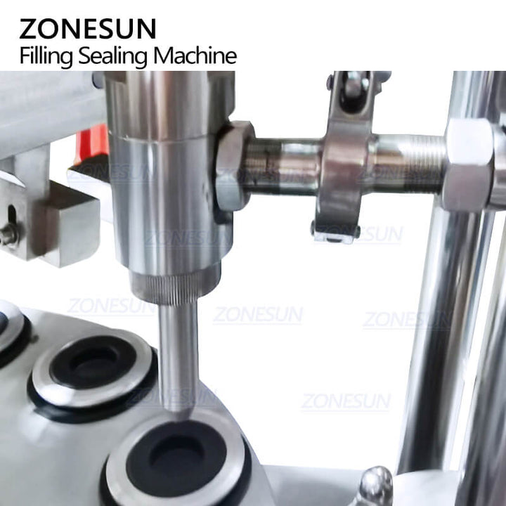 filling nozzle of aluminum tube filling sealing machine for ointment
