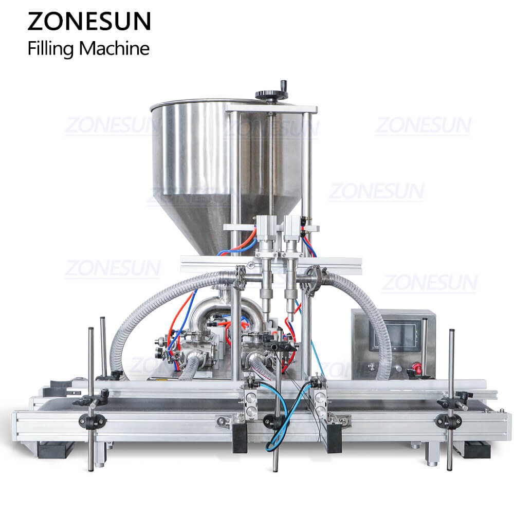 Automatic 2 Heads Ketchup Filling Machine