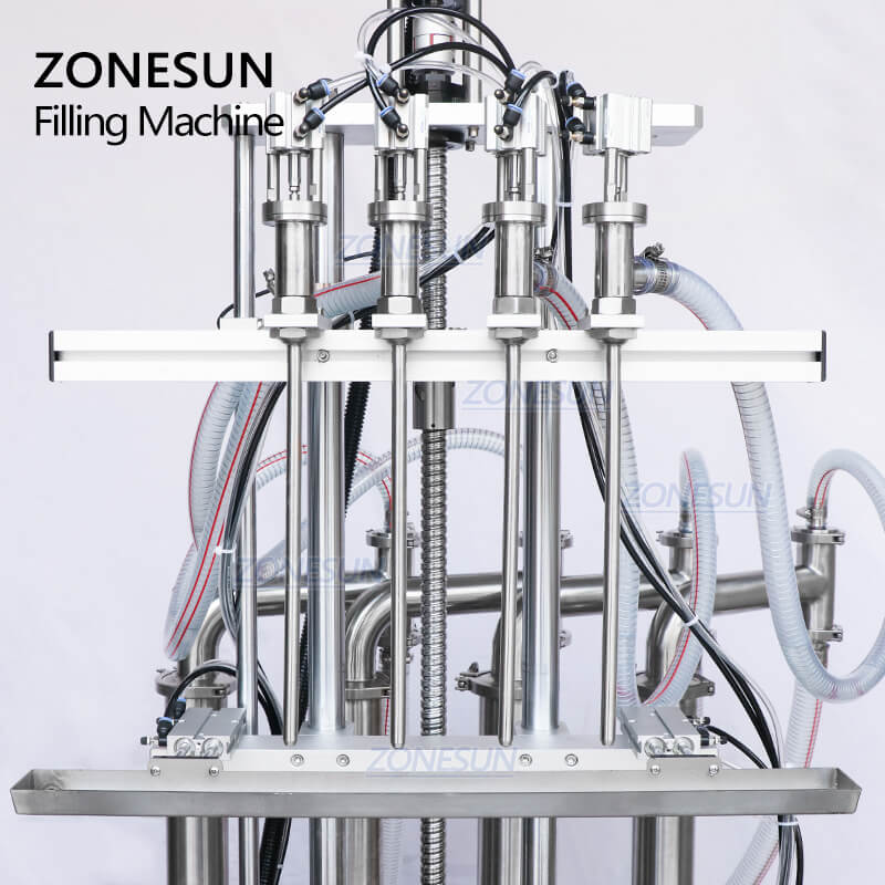 Filling Nozzle of ZS-YT4T-4D Automatic Diving Nozzle Liquid Filling Machine