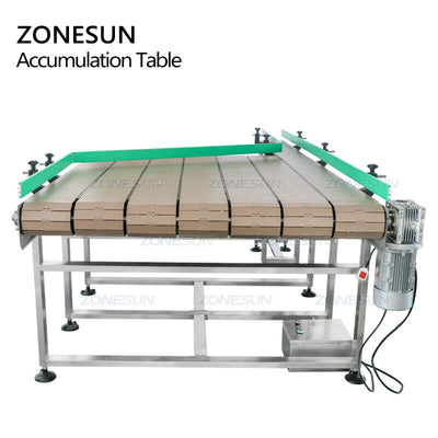 Automatic Bottle Accumulation Table