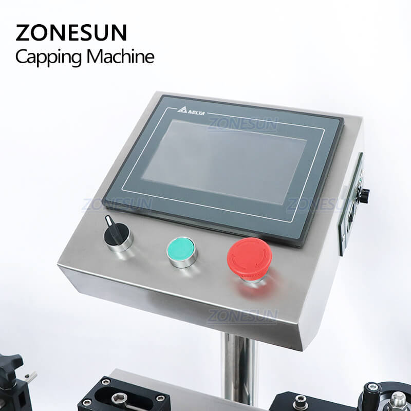 Automatic Capping Machine Touch Screen
