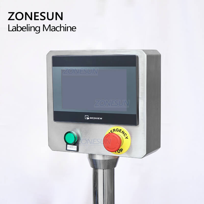 Automatic Round Bottle Labeling Machine