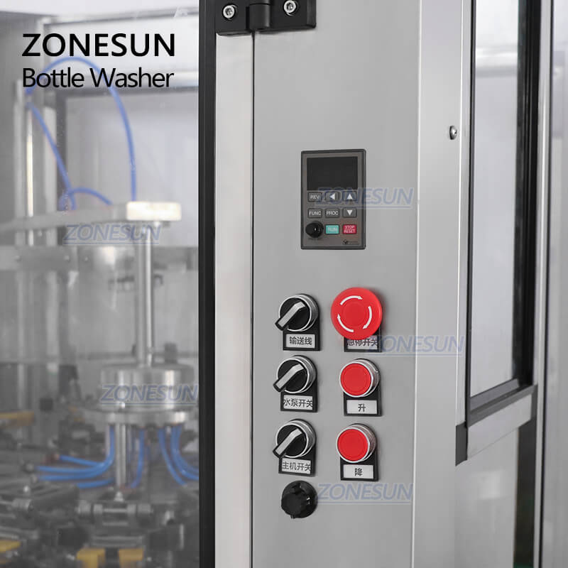 Operation Panel of Automatic Bottle Washing Machine