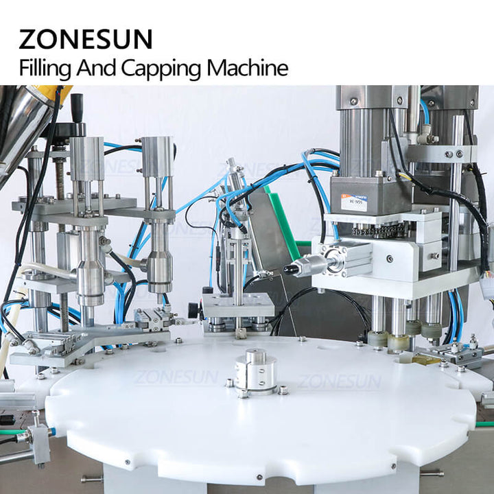 ZS-AFC3 Automatic 3 in 1 Filling and Capping Machine
