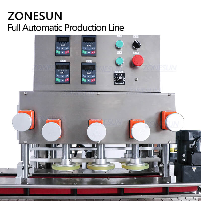 Automatic Paste Filling Capping Labeling Machine