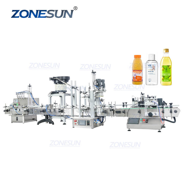 Automatic Liquid Filling Line