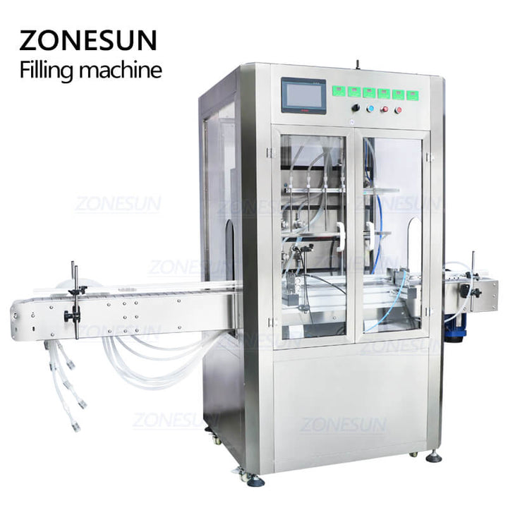 Automatic Magnetic Pump Filling Machine with Dust Cover