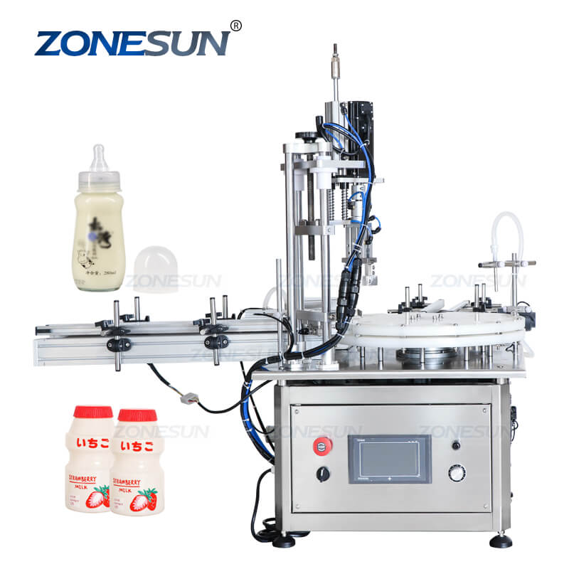 Automatic Magnetic Pump Filling Capping Machine