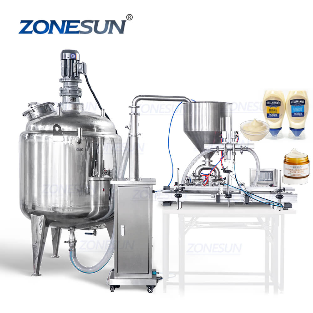 Automatic Paste Filler With Mixing Tank