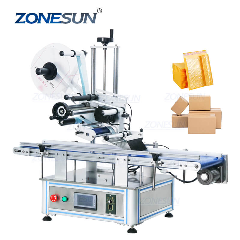 ZS-TB150PB Automatic Pouch Flat Surface Labeling Machine