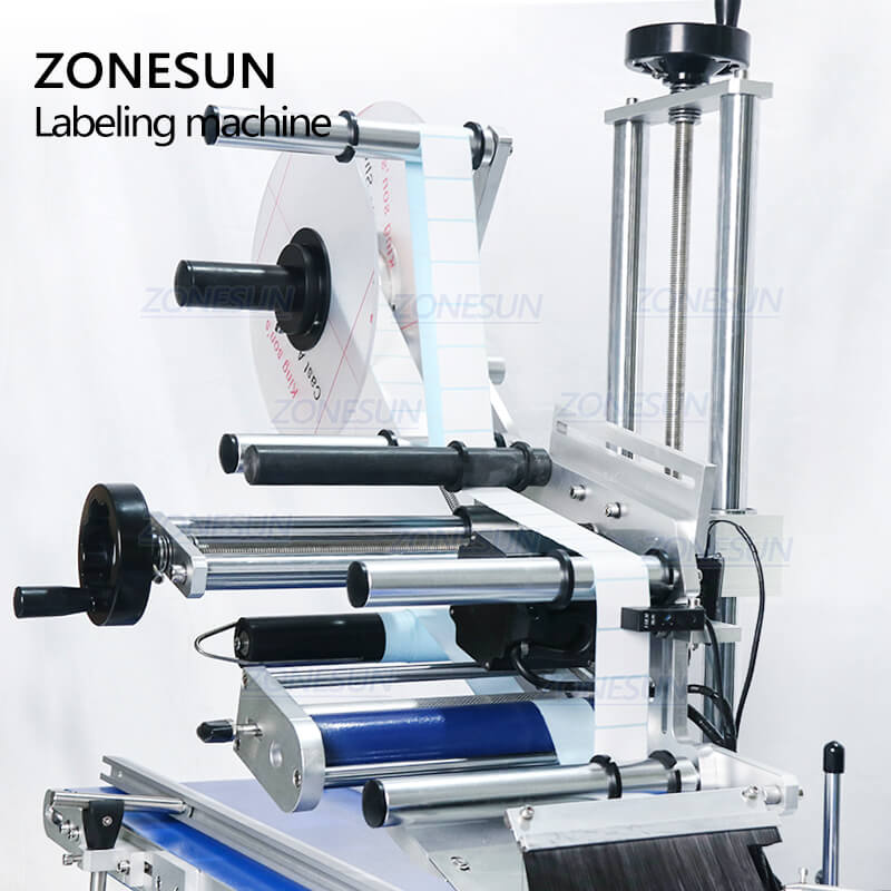 ZS-TB150PB Automatic Pouch Flat Surface Labeling Machine
