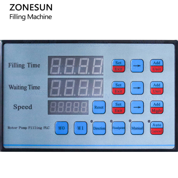 Control Panel of  Jam Filling Machine