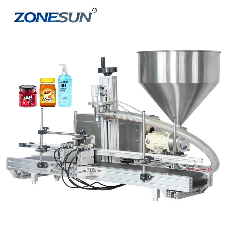 Automatic Rotor Pump Paste Filling Machine