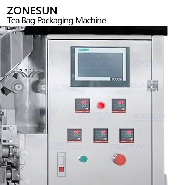 ZS-FS622 Automatyczna 3-stronna maszyna do napełniania i zamykania torebek z herbatą z zewnętrzną maszyną do pakowania granulatu