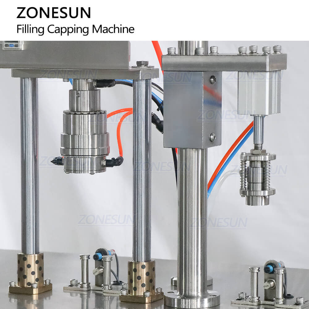 Filling Capping Structure of BOV Aerosol Filling Crimping Machine