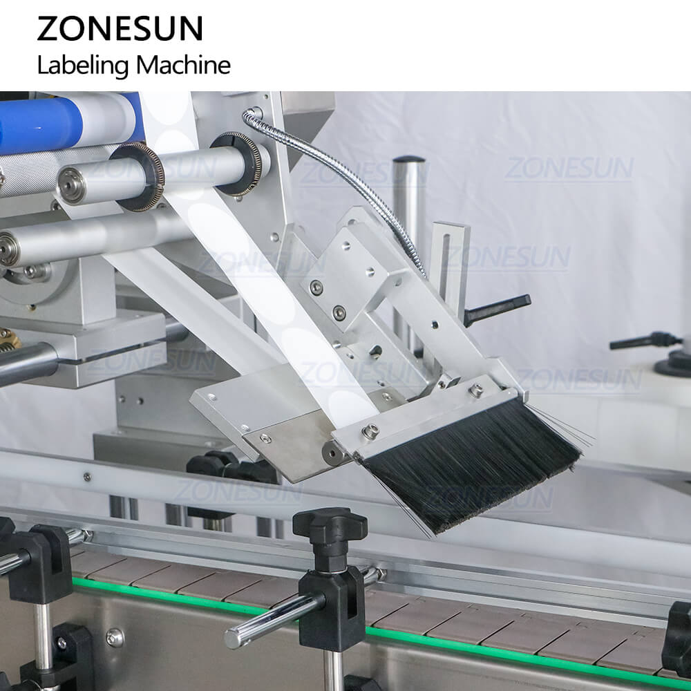 ZS-TB822P AUTORES DE AUTHASSIVO AUTOMÁTICO ROUNTE CAPS DE BRANCHA PLACARADA MACÁLICA DE ELAGEMA LATERAL E CORPO PARA MACHINA DE MEL