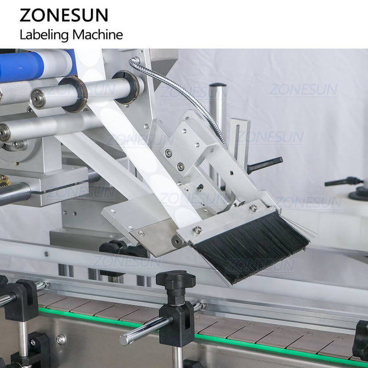ZS-TB822P AUTORES DE AUTHASSIVO AUTOMÁTICO ROUNTE CAPS DE BRANCHA PLACARADA MACÁLICA DE ELAGEMA LATERAL E CORPO PARA MACHINA DE MEL