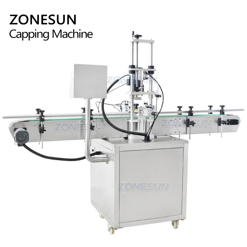 back side of bottled sauce capping machine-2