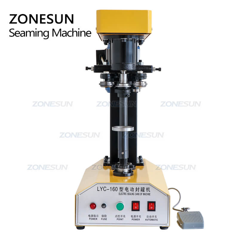 Semi-automatic Can Sealing Machine