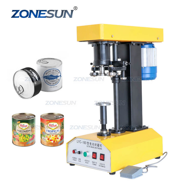 Semi-automatic Can Sealing Machine