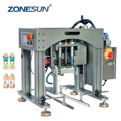 Desktop Bottle Capping Machine For Conveyor Belt
