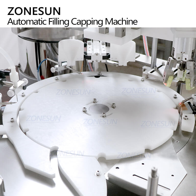 Rotary Plate of Desktop Monoblock Filling Capping Machine