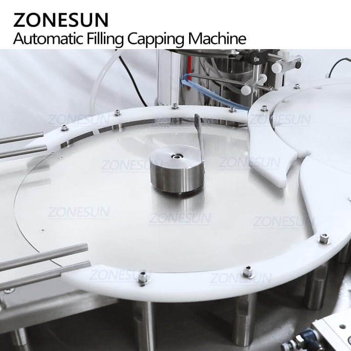 Bottle Turntable of Desktop Monoblock Filling Capping Machine