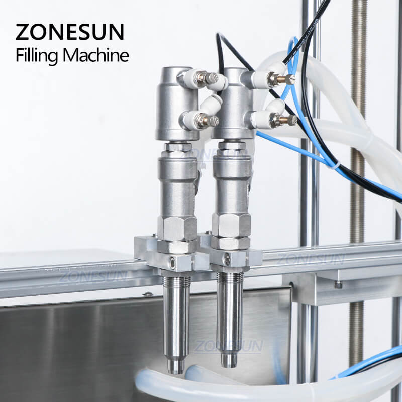 Filling nozzle of Double Nozzles Diaphragm Pump filling machine