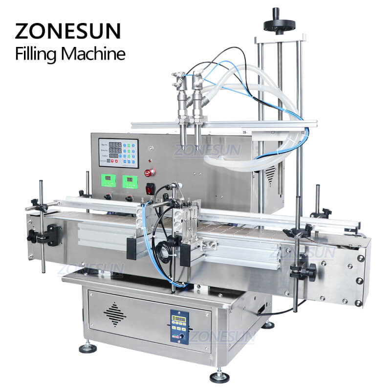 Double Nozzles Diaphragm Pump filling machine