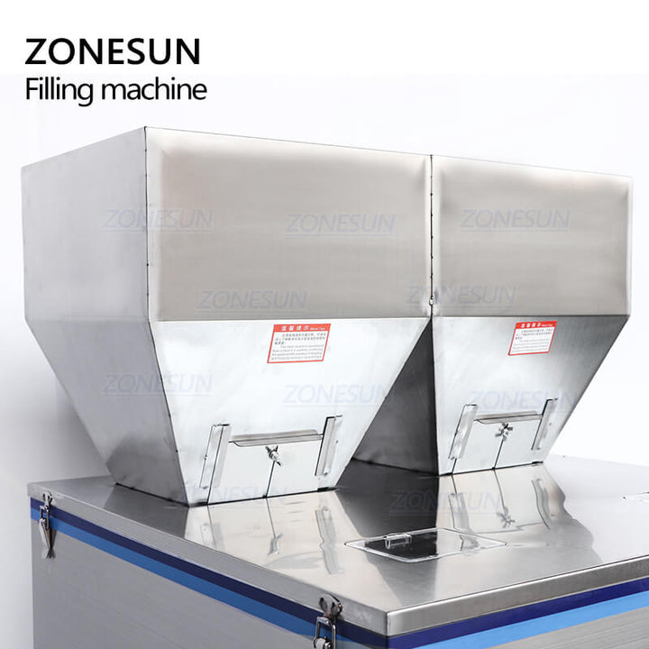 Filling Hopper of Double Head Powder Filling Machine