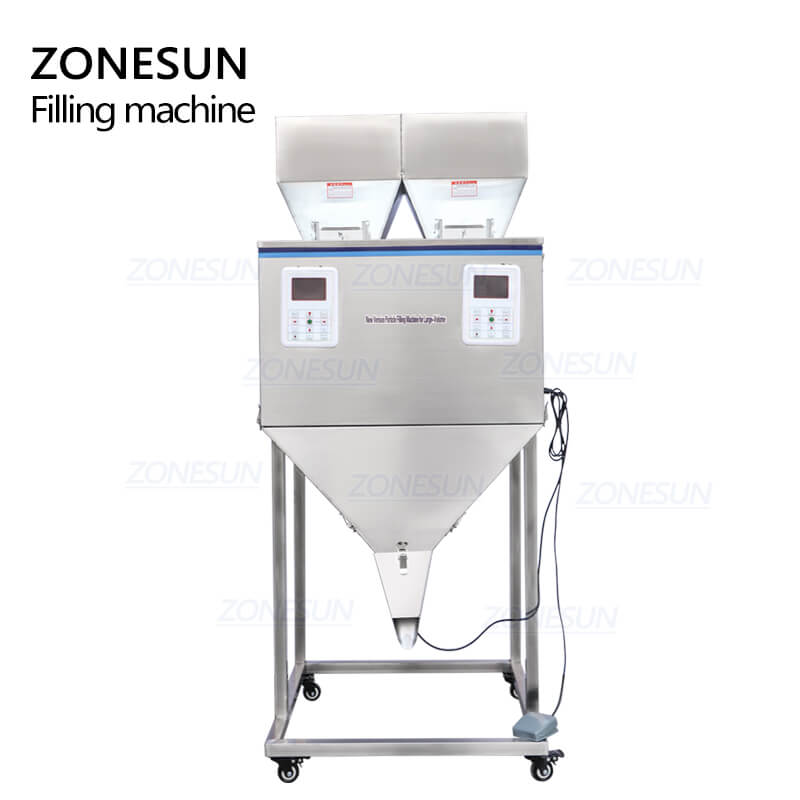 Double Head Powder Filling Machine