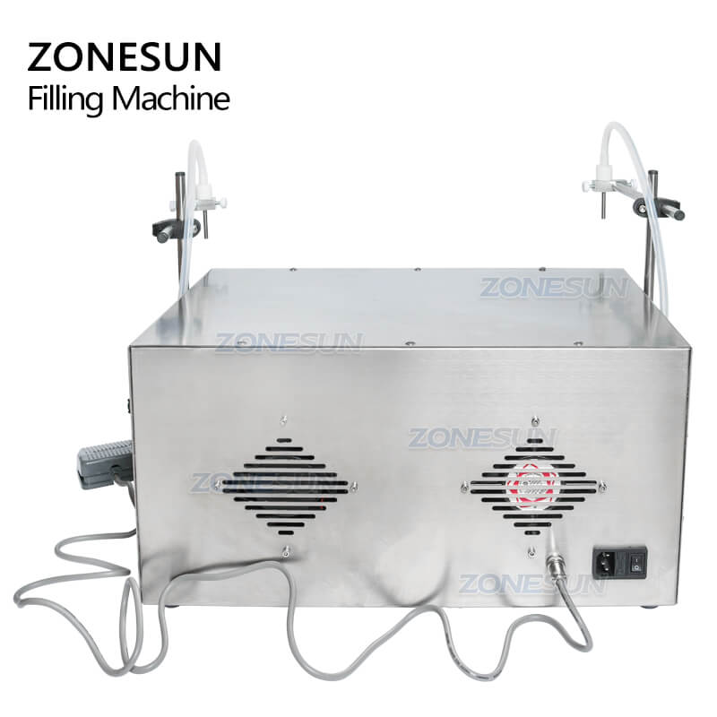 Double Heads Peristaltic Pump Filling Machine